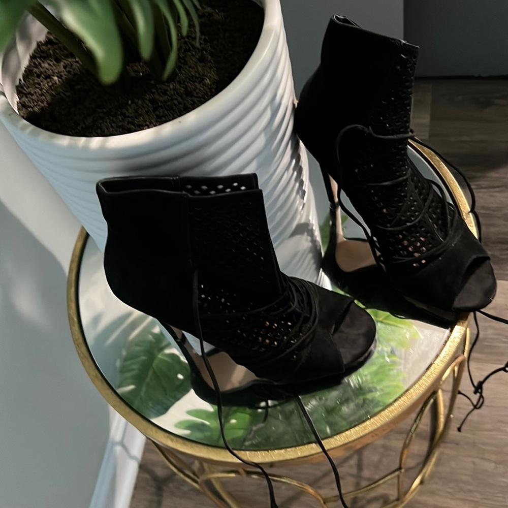 Black heels